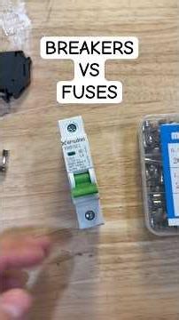 Circuit Breakers and Fuses in Industrial Control Panels! #automation #engineering #plc #science