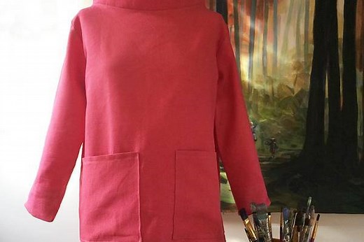 Finding a Sewing Pattern for Woodturning Smock (or Artist)