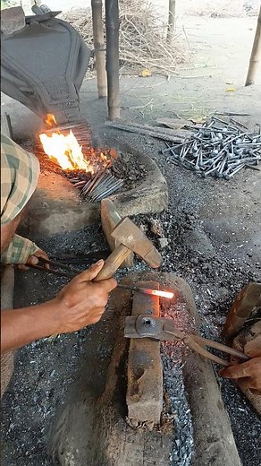 Master Blacksmithing Techniques: Forging a Knife from Scratch | Short Video"