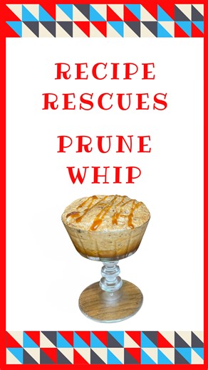 Bennett Rea on Instagram: "Recipe Rescues Episode 2! Prune Whip from Dwight Eisenhower. I wasn’t a big fan of the original — it was wet, slimy, unstructured even with the gelatin. THIS version, which also features a partnership with California Prunes that I’m excited about, is delicious. The key difference? Texture. This texture is a perfect mousse and lets the prunes shine, and yeah I actually ate the whole thing. Full recipes will definitely be available sometime soon…Substack perhaps? Or some