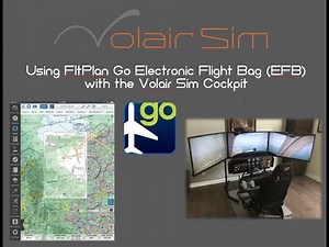 Using FltPlan Go (FREE EFB) with a Volair Sim Cockpit