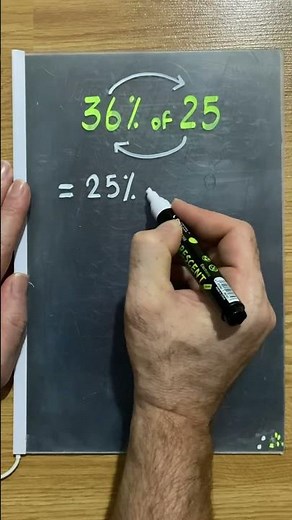 Percentage Trick Mental Math #math #satmath #calculus #mathtricks #percentage