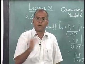 Lec-31 Single Server Queueing Models