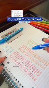 1.6K views · 234 reactions | This is one way we could plan to have this credit card paid off in 3 years! As the balance on the card gets lower, the credit score will increase! #credit #score #tips #creditcard #card | Ashallaboutmoney | Facebook