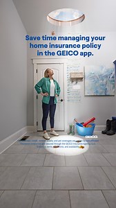 Feeling pressed for time? We'll help you set up your home insurance policy quickly — so you can focus on enjoying your home. | GEICO