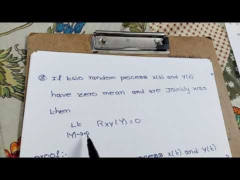 Cross correlation - Properties