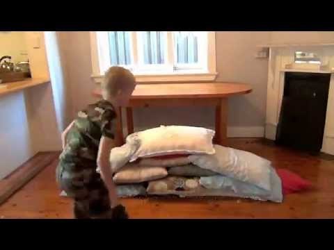 How to make a pillow fort