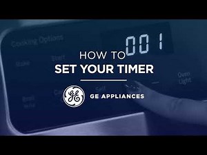 How to Set the Timer of Your GE Range