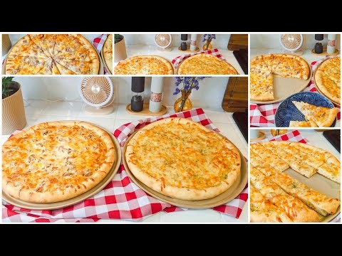 ፒሳ 😍 በሊዕካ ዘይጽገባ 2 ዓይነት ፒሳ🍕 Easy Homemade pizza|Leyla Channel