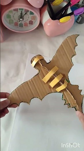 DIY toothless dragon from cardboard