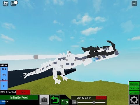 Roblox Plane Crazy Dragon tutorial at 110 Subs showcase
