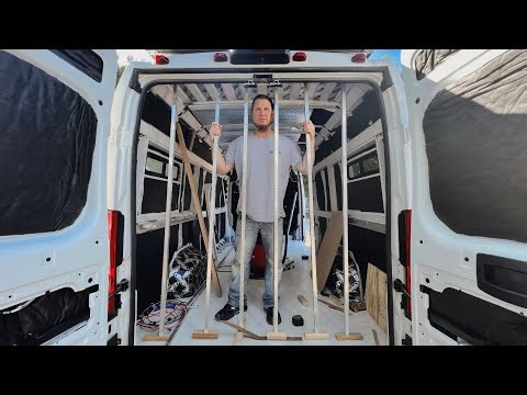 How to frame a Ram Promaster camper van