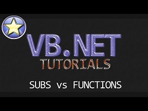 VB.NET Beginner Tutorial - Subs vs Functions & Building a Real-Time Calculator (Visual Basic .NET)