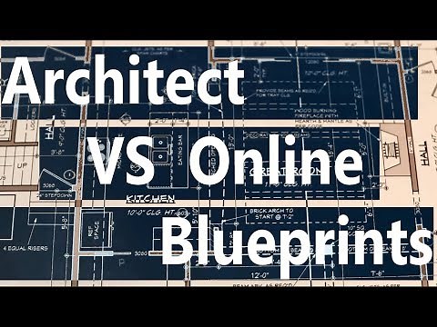Self Build Home BluePrints Architect or Online?