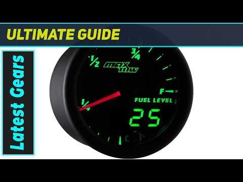 MaxTow Double Vision Fuel Level Gauge Kit: The Ultimate Fuel Monitoring Upgrade!