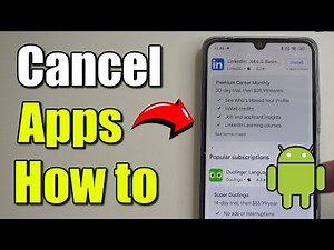 How to Cancel App Subscriptions on Android Phone using Google Play Store (Best Method)