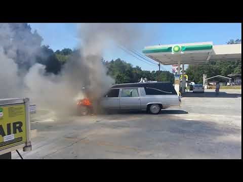 Cars on FIRE, Cars EXPLODING!!!