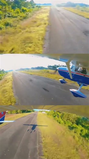 Cessna 150 short field landing touch and go #aviation #cessna #cessna150