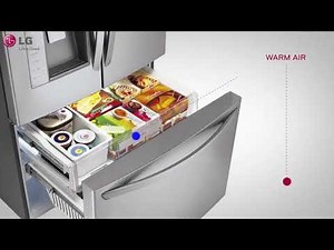 LG Refrigerator Freezer Drawer Frost