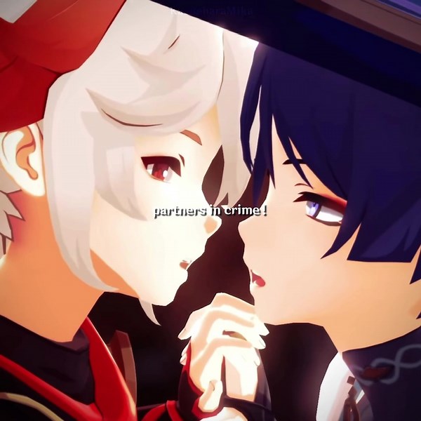 Genshin Impact MMD Edit featuring Scaramouche and Kazuha