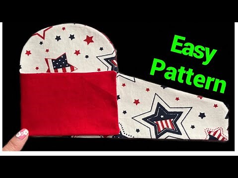 Only 2 Small Pieces Of Fabric The Wallet Is Done! Easy Sewing Tutorial For Beginners @The Twins Day