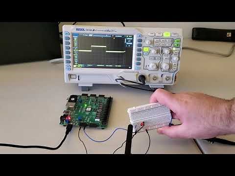 Pulse Width Modulation (PWM) in FPGA, Verilog, and Vivado - Make External Breadboard LED Blink
