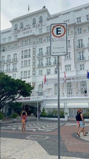🇧🇷 Río de Janeiro 🌊🌞🏖️ Copacabana Palace Hotel