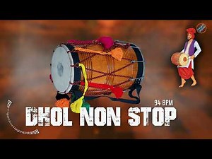 Dhol Non Stop Bhangra Beat | Punjabi Dhol Dholak Mix | Bhangra Folk beat 94 BPM | dhol loops punjabi