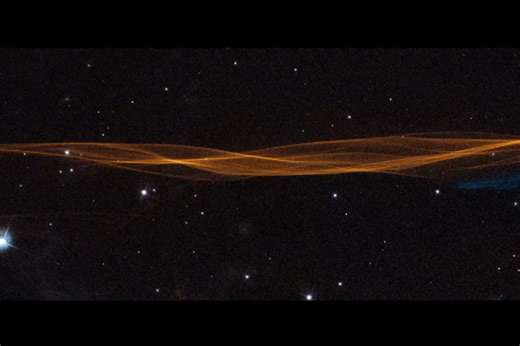 NASA video shows the remains of a star's supernova explosion