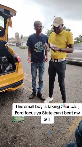 Tiyane Makhubele (@tiyane_makhubele) - Ford Focus ST vs Golf 7 GTI: Thrilling Race Showdown