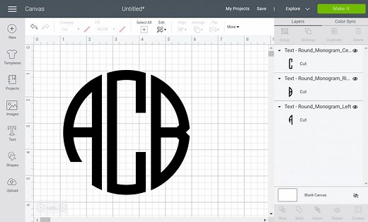 The Best Monogram Fonts and Using Them in a Cricut