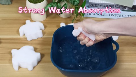 MAQIHAN Pool Sponge Oil Absorber 16 PCS - Pool Scum Sponge,Pool Sponges That Soak Up Oil Hot Tub Sponge Oil Absorbing Sponge Turtle Oil Scum Absorbing Filter Sponge for Hot Tub Swimming Pool,Spa