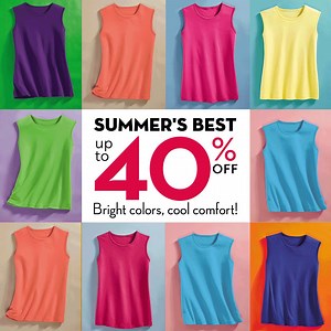 Enjoy your summer events in styles designed to keep you feeling carefree & comfortable. SHOP NOW & look your best for less at www.Blair.com! | Blair