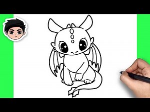 How To Draw Toothless | How to Train Your Dragon - Easy Step By Step Tutorial