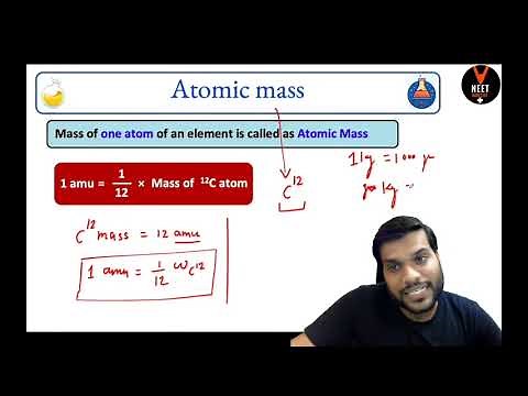 atomic mass| class 11 chemistry | arvind sir