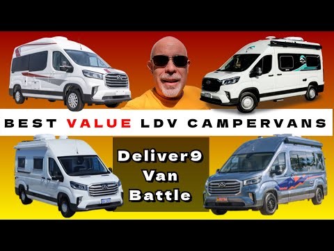 Which VAN is the BEST VALUE Campervan? The BATTLE of the LDV Deliver9 CAMPER'S !
