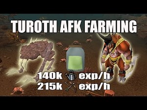 Turoths AFK Farming Guide - 140k Farming exp/h