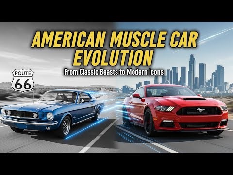 American Muscle Car Evolution | Legendary Cars That Changed History
