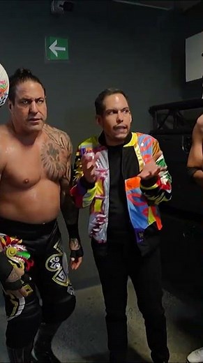 Dorian Roldán talks with El Ojo 👁️ #luchalibre #luchalibreaaa