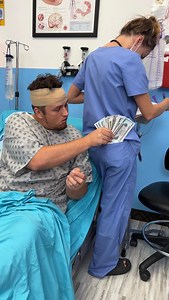 473K views · 1.3K reactions | Patient changes Nurse's life (entertainment purposes only) The nurse's patient gives her money sneakily in her pocket. He then hands her a package that she opens. When she sees the money, her life changes This Original Video was produced by Danny N, Rick Lax, and Network Media LLC | Danny N’s Kitchen | Facebook