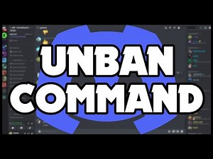How to code a discord bot - UNBAN COMMAND - Working 2022 Discord.js v14
