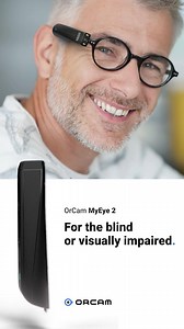 1.1K reactions · 690 shares | OrCam MyEye 2 uses AI Technology and instantly reads text, recognizes faces, identifies products and more. Learn more about how tens of thousands of visually impaired people across the world have had their lives changed by OrCam. | OrCam | Facebook