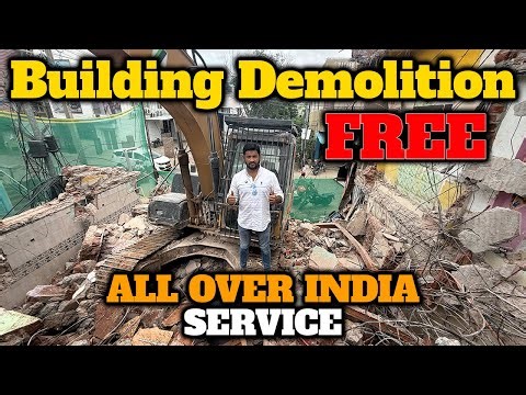 வீட்டை இடிக்கும் செலவு Free|Building Demolition At Free Cost|9884949567