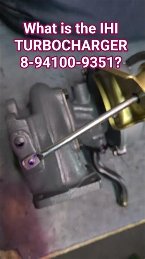 What is the IHI TURBOCHARGER 8-94100-9351?