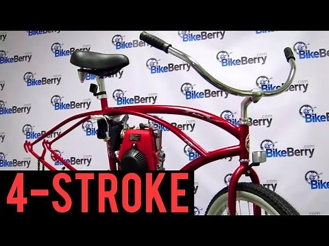 How To Install a 4-Stroke Engine Kit on your Bicycle - 48cc - Motorized Bicycle