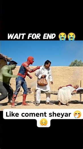 COMEDY ANIMATION #comedyshorts #hulk #spiderman #hindicomedy