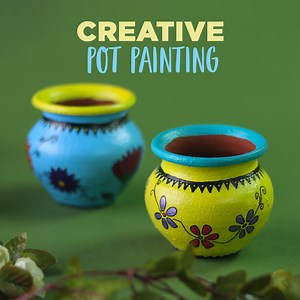 8.3K views · 103 reactions | Creative Pot Painting | DIY Garden...