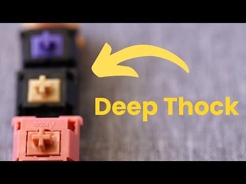 The Deepest Sound Mechanical Keyboard Switches | Sound Test & Comparison