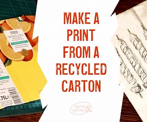 Print From a Recycled Carton