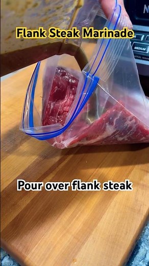 Flank steak marinade. Super delicious and easy! #cooking #steak